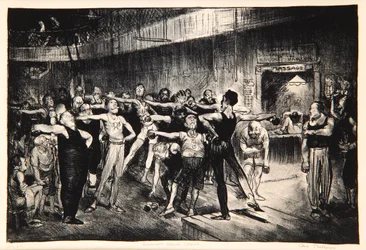 Clase de hombres de negocios, 1916